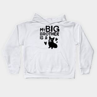 Big Brother Dog Kids Hoodie